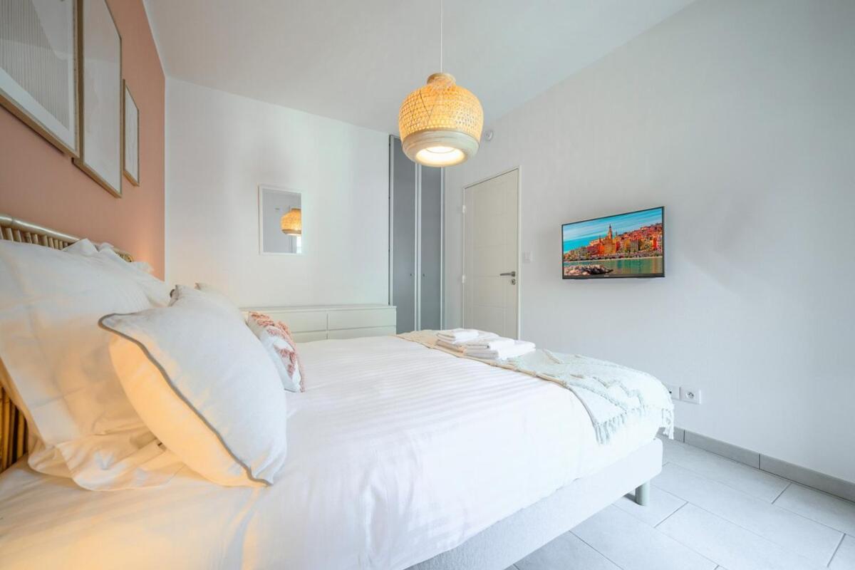 Le Coq Wagner - Garage - Swimming Pool Apartment Menton Exterior photo
